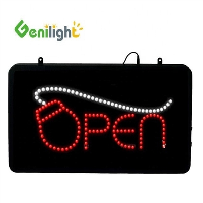 56*33cm RGB 패널 크기 Genilight 실내 LED 오픈 라이트 인터넷 접속 상점 표지판