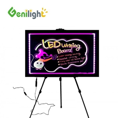 아크릴 LED 블랙 프레임 필기판 40/60 CE RoHS LVD 인증과 정사각형