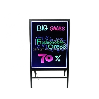 애니메이션 디스플레이 모드 지워질 수 있는 LED 필기판 라이트 박스 RGB SMD5050 LED 스트립