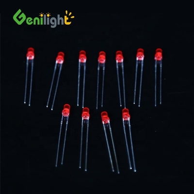 F3 밀크 LED 3mm 초 밝은 빨간 녹색 파란색 흰 노란색 LED -40-60 관용