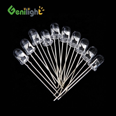 파워 맥스 none F5 5MM LED 전구 방출 다이오드 흰색 녹색 빨간색 파란색 노란색 스페이저 컬럼