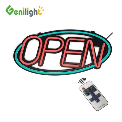 Genilight 48*25cm 실내용 네온 표지판 빛 벽 창문 장식 10 종류 변경 기능