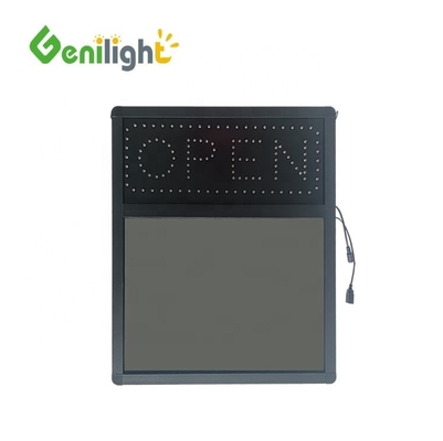직사각형 LED 개방 표지판 네온 빛 표지판 상점 창문용 LED 표지판 LED 표지판 책상 사용자 정의 내구성