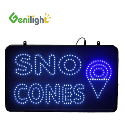 사용자 정의 LED SNO CONES 소매점 장식용 표시 22 * 13 인치 화면 크기