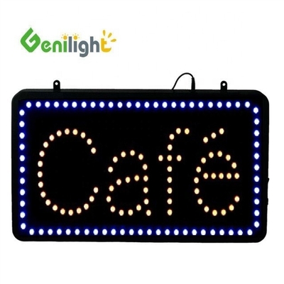 Genilight 실내 22*13인치 LED 카페 오픈 신호