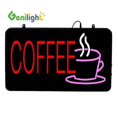 Genilight 실내 22*13인치 LED 카페 오픈 신호