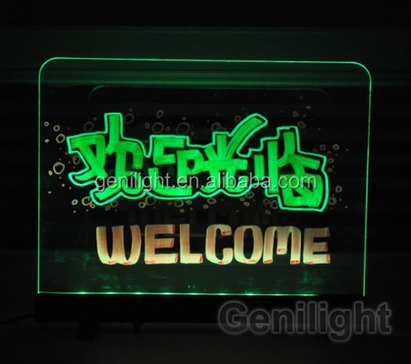 사용자 정의 가능한 RGB SMD5050 LED 스트립 대화형 광고용 자석 필기판