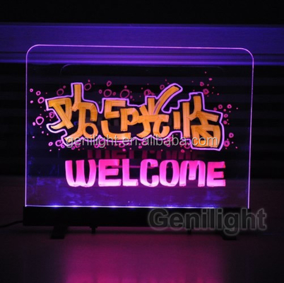 사용자 정의 가능한 RGB SMD5050 LED 스트립 대화형 광고용 자석 필기판