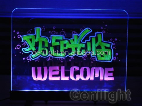 사용자 정의 가능한 RGB SMD5050 LED 스트립 대화형 광고용 자석 필기판