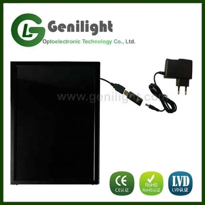 알루미늄 합금 외 프레임 LED 문자판 LED 메시지 메뉴 표지 Smd5050 40 * 60cm