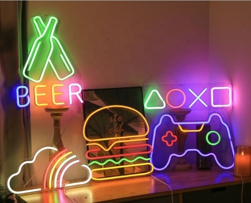 LED 네온 표지판 건물 장식실 광고 전력 소비 0 36 * 24cm