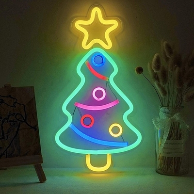 Xmas LED 신호등 창문 조명 축제 조명 가정 장식 바 크리스마스 트리 네온 신호