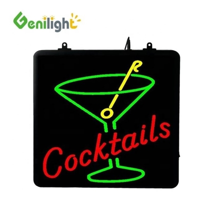 바 맥주 창문 디스플레이 SDK 기능과 RGB와 함께 슈퍼 밝기 LED 네온 라이트