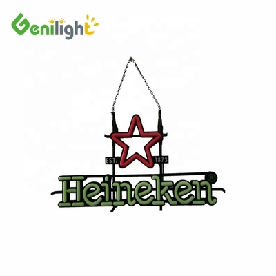 Genilight LED 표지판 광고 플렉시 네온 표지판으로 독특한 분위기를 만들어라