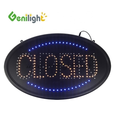 고 밝기 커스텀 58*36cm LED 오픈/클로즈 표지판