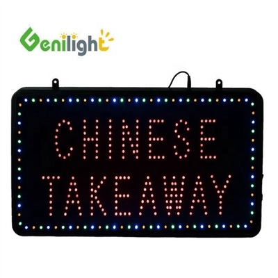 오리지널 Genilight 중국 음식 LED 중국 레스토랑 플래시 Genilight를 위한 오픈 신호