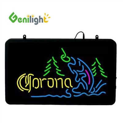 제니라이트 56*33cm LED 수족관 빛 수족관용 네온 표지판 고해상도