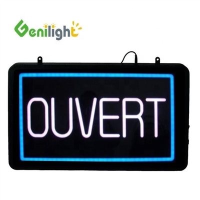 커스텀 디자인 DC12V 버리토스 LED 네온 오픈 신호 Genilight IP 등급 색상 깊이