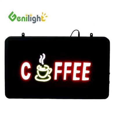 사진 미디어 LED 네온 오픈 표지판 크기 56*33 카페 장식 및 그 이상의 완벽한