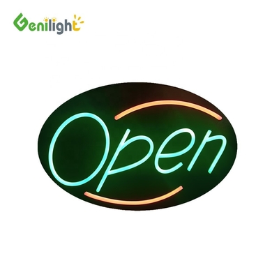 다채로운 Genilight 오픈 사이널 네온 LED 비즈니스 애니메이션 광고 디스플레이 패널 56*33cm