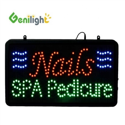 밝기 Genilight Indoor 56*33cm 슈퍼 밝기 Custom LED Open Display LED Sign