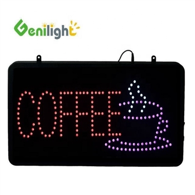 53*45cm 애니메이션 모션 LED 비즈니스 카페 클럽 표시 켜고 끄는 스위치 밝은 오픈 라이트 네온 LED