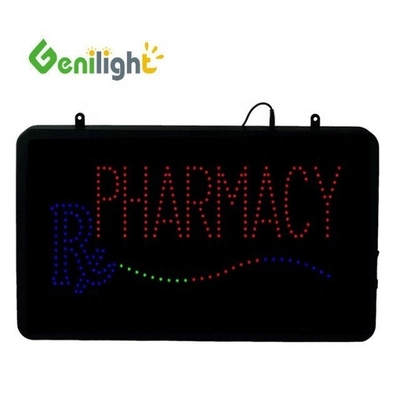 밝은 5mm LED 터치 스크린 플래싱 약국 매달린 문 약국용 표지판