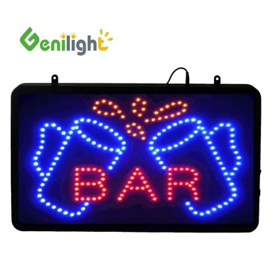 RGB 프론트 보드 PCB 보드 사용자 정의 플래셔 광고 라이트 오픈 바 LED 표지판