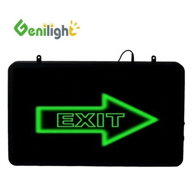 Genilight 22*13인치 아크릴 LED 네온 출구 광고 표지판