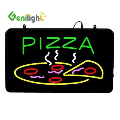 Genilight 22*13인치 아크릴 LED 네온 출구 광고 표지판