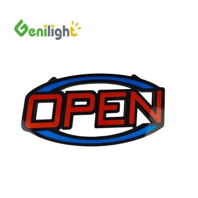CE ROHS 인증과 아크릴 프론트 보드와 함께 강력한 LED 네온 개방 표지판