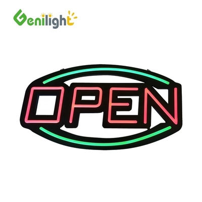 CE ROHS 인증과 아크릴 프론트 보드와 함께 강력한 LED 네온 개방 표지판