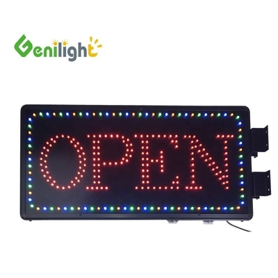 CE ROHS 인증과 아크릴 프론트 보드와 함께 강력한 LED 네온 개방 표지판