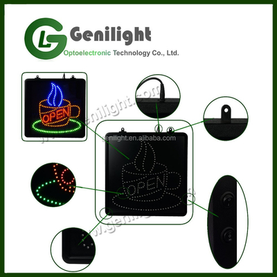 전자 GLT-LSA5345-007 컬러 LED 라이트 피자 오픈 디스플레이 표시