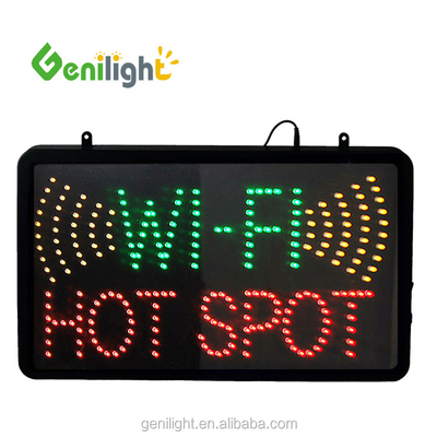 오픈 핫스팟 및 무료 Wi-Fi 인터넷 카페를 위한 100000h 빛 수명 예상 LED 신호