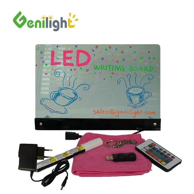 DIY 풀 컬러 조명 형광 LED 마크 보드 조정 볼 각 H / V