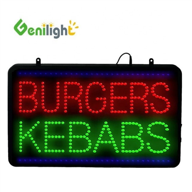 전력 인증 ABS 오픈 폼 버거스 KEBABS LED 사이즈 및 색상