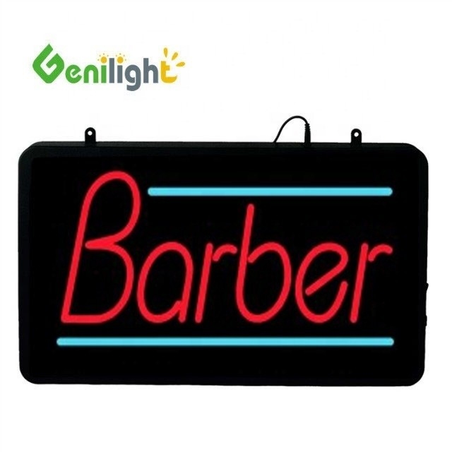 제니라이트 56*33cm LED 네온 표지판 가발 가게 눈길을 끄는 효과적 마케팅