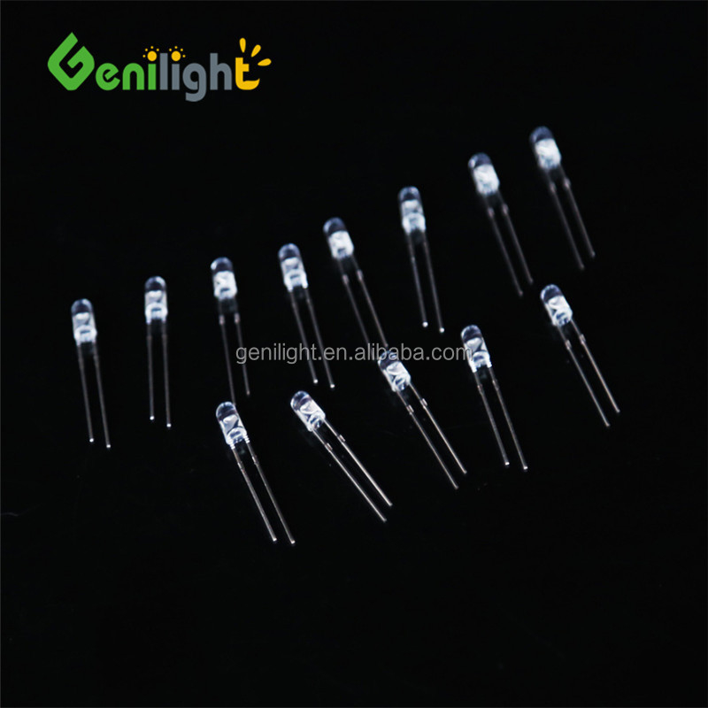 전압 피크 역대 최대 3mm LED 깜빡이는 다이오드 촛불 깜빡이는 2.2-3V 20 MA 빛