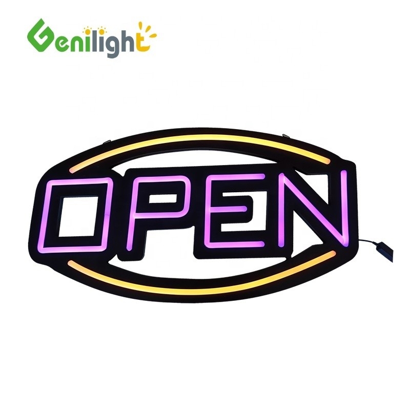 열정 파티 반 야외 사용자 지정 LED 네온 오픈 표지판
