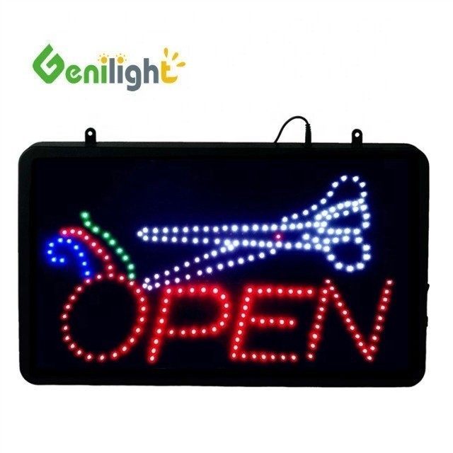 에너지 절감 주문형 네온 LED 오픈 닫힌 표지판 가게 카페 바 술집 Genilight