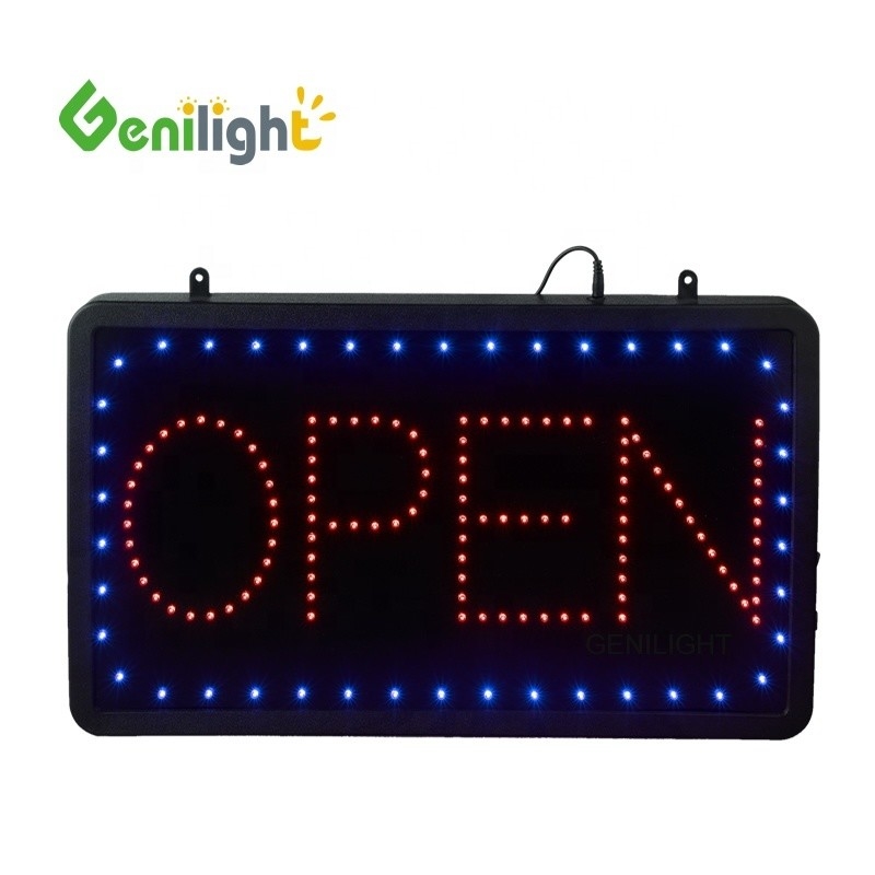 CE RoHS LVD 전력 인증 실내 LED 개방 표시판에 대한 매달린 체인 표지판