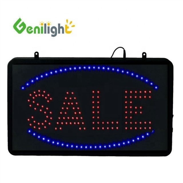 Genilight 실내 광고 맞춤형 LED 판매 오픈 디스플레이 LED 상점 표시 RGB LED