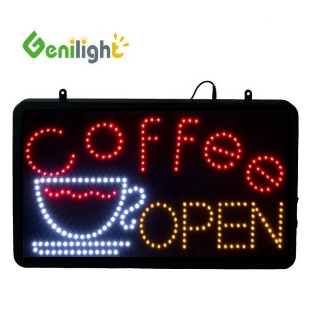 커피숍에 대한 다채로운 12v 아크릴 보드 LED 디스플레이 패널