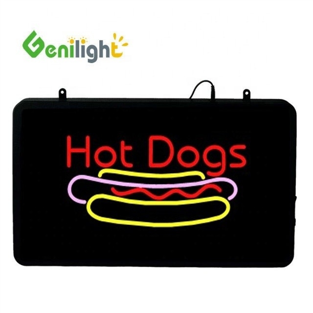 GLT-LSN5633-132 22*13인치 LED 네온 오픈 사이널 애니메이션 모션 디스플레이 보드
