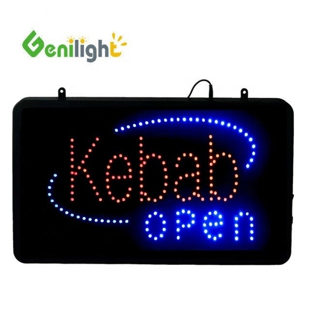 실내광고 56*33cm RGB LED 이동 오픈 표지판